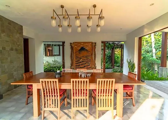 Peaceful 3 Bedroom Private Rice Field View Zn19 Tegallalang (Bali)