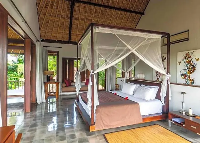 Villa Peaceful 3 Bedroom Private Rice Field View Zn19 Tegallalang (Bali)