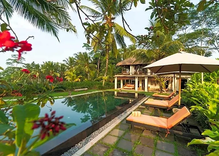 Villa Peaceful 3 Bedroom Private Rice Field View Zn19 Tegallalang (Bali)